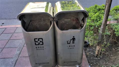 台北市垃圾桶位置 橈 粵音